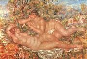 Pierre Renoir The Great Bathers Norge oil painting reproduction